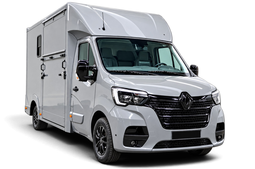 Productafbeelding: Vigo horsetruck occasion uit 2024 met enkele cabine en nieuwe opbouw (kopieer)